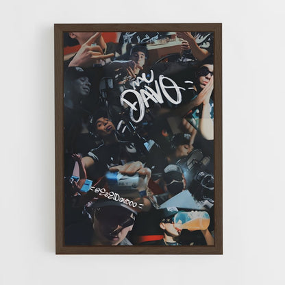 ap-mc davo-10 cadre Bois foncé