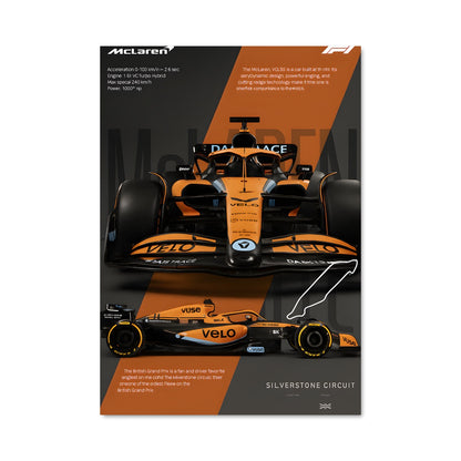 Poster Arc-en-Ciel McLaren