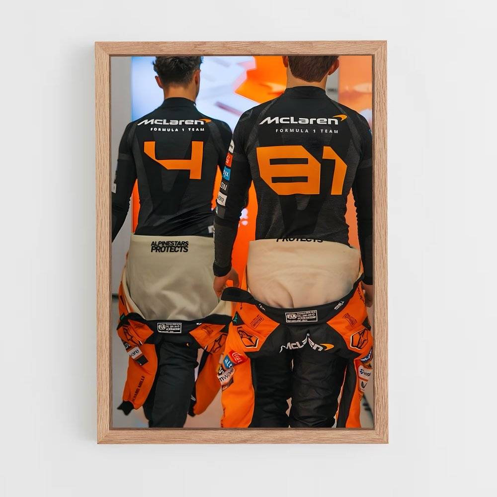 ap-mclaren f1 team-2 cadre Bois clair