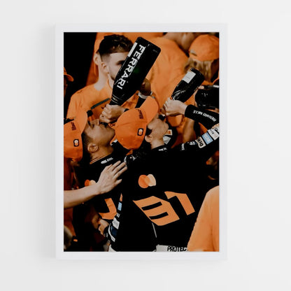 ap-mclaren f1 team-4 cadre Blanc