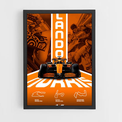 ap-mclaren f1 team-9 cadre Noir