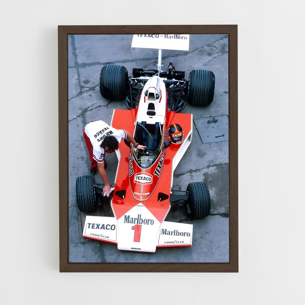 ap-mclaren m23-1 cadre Bois foncé