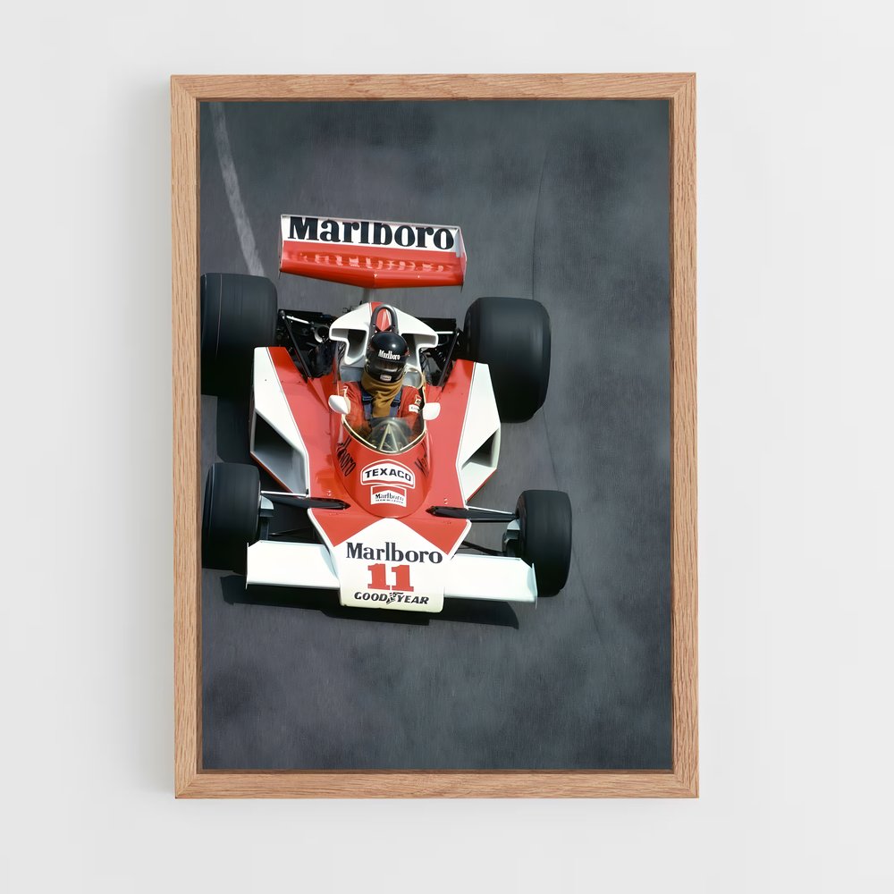ap-mclaren m23-2 cadre Bois clair