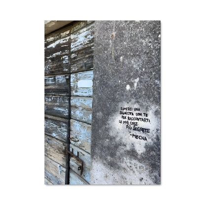 Poster Graffiti dans la Vieille Ville