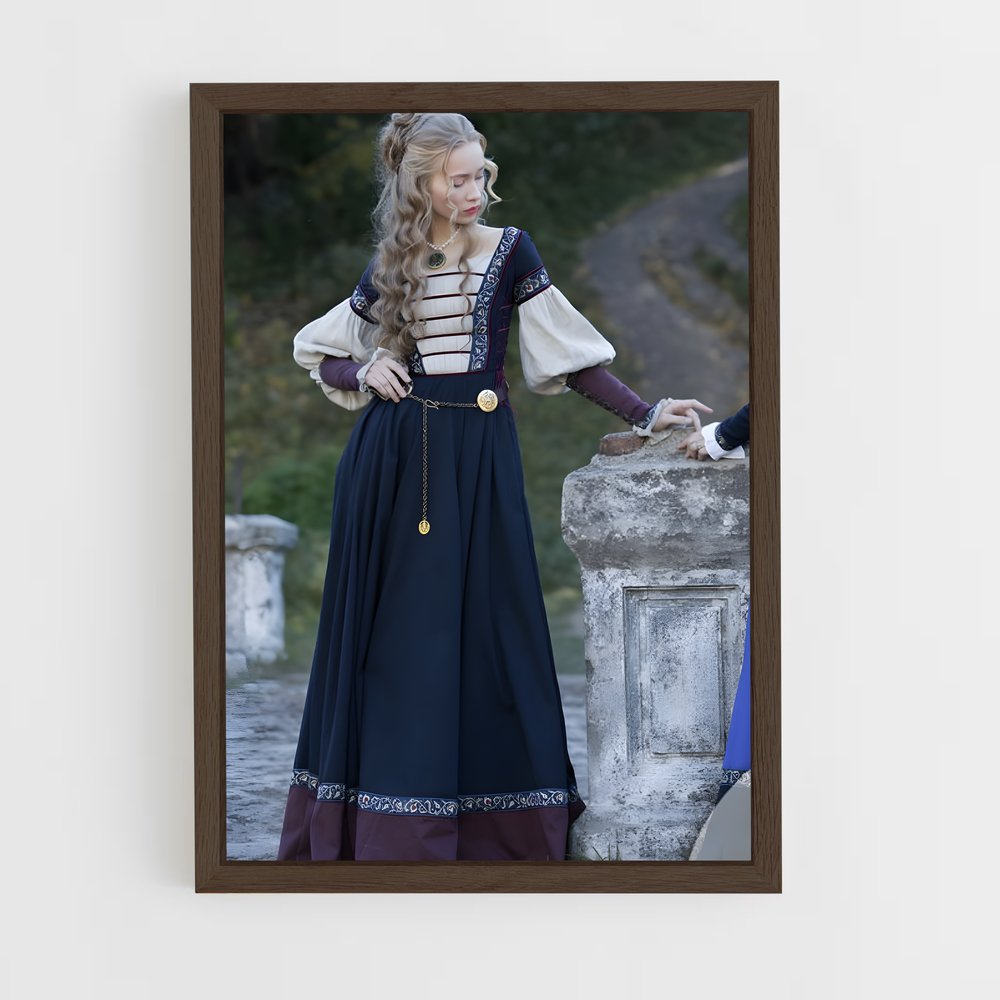 ap-medieval period-5 cadre Bois foncé