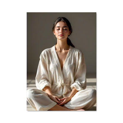 Poster Meditation pose 19192