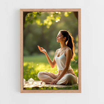 ap-meditation pose-14 cadre Bois clair