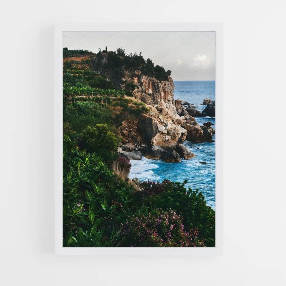 ap-mediterranean sea-9 cadre Blanc
