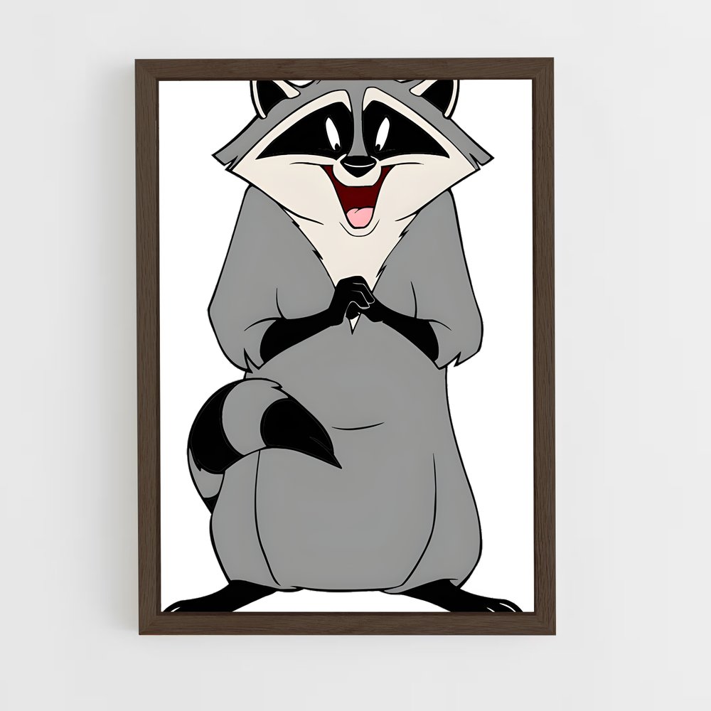 ap-meeko-1 cadre Bois foncé