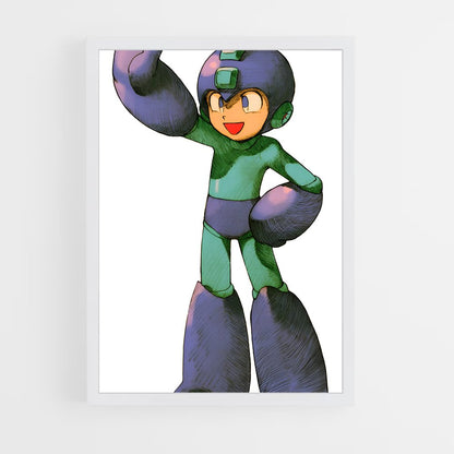 ap-mega man-1 cadre Blanc