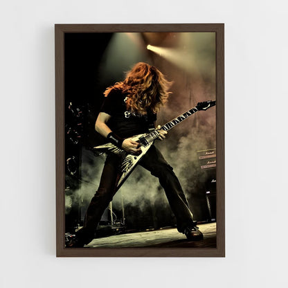 ap-megadeth-1 cadre Bois foncé