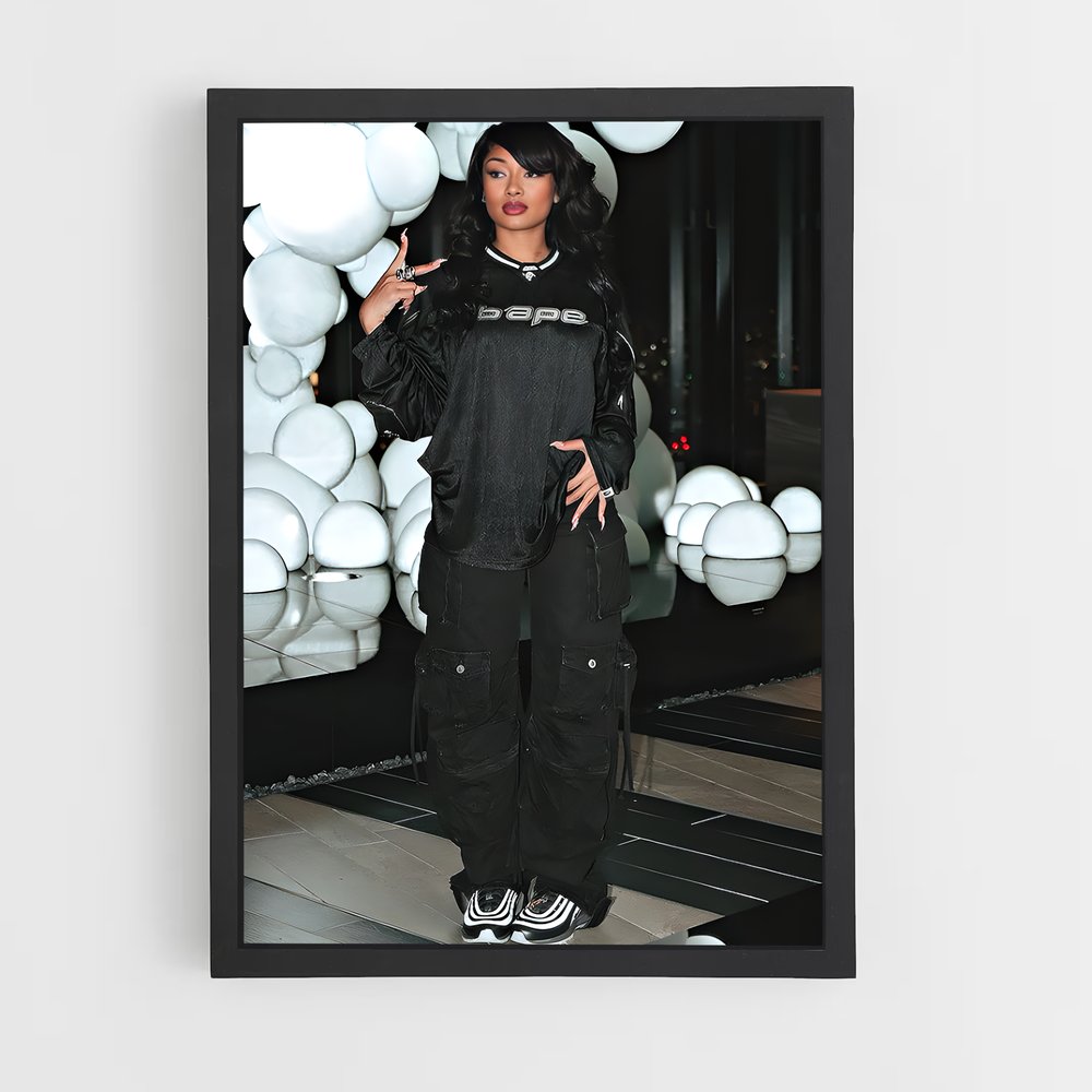 ap-megan thee stallion-2 cadre Noir