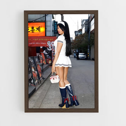 ap-megan thee stallion-3 cadre Bois foncé