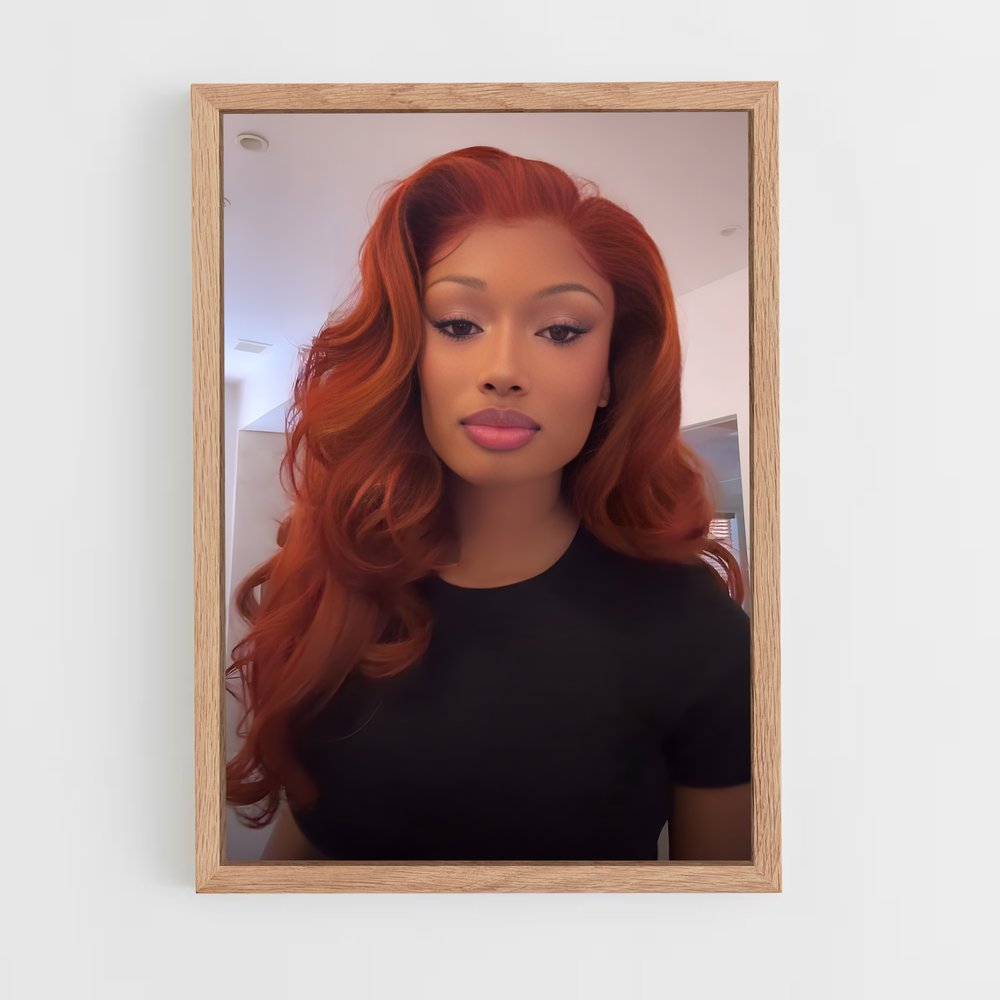 ap-megan thee stallion-4 cadre Bois clair