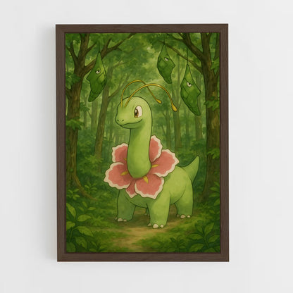 ap-meganium-6 cadre Bois foncé