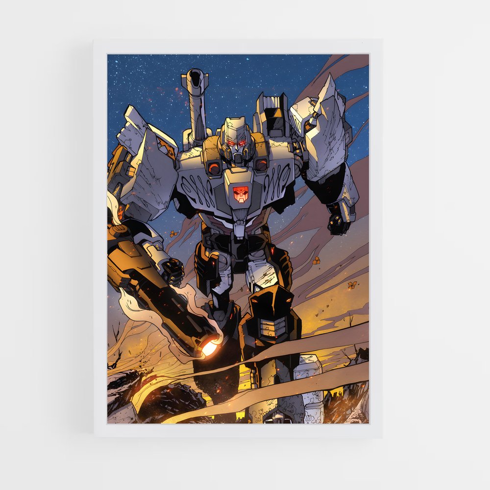 ap-megatron-8 cadre Blanc