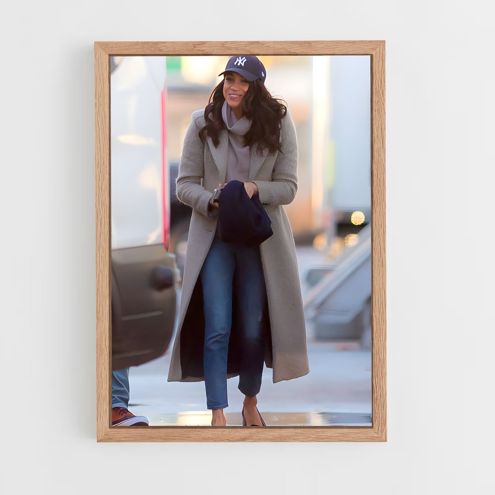 ap-meghan markle-1 cadre Bois clair