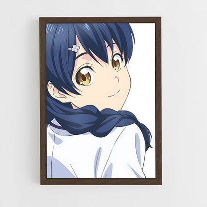 ap-megumi tadokoro-2 cadre Bois foncé