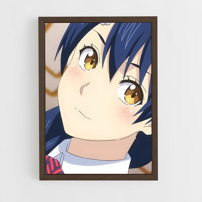 ap-megumi tadokoro-3 cadre Bois foncé