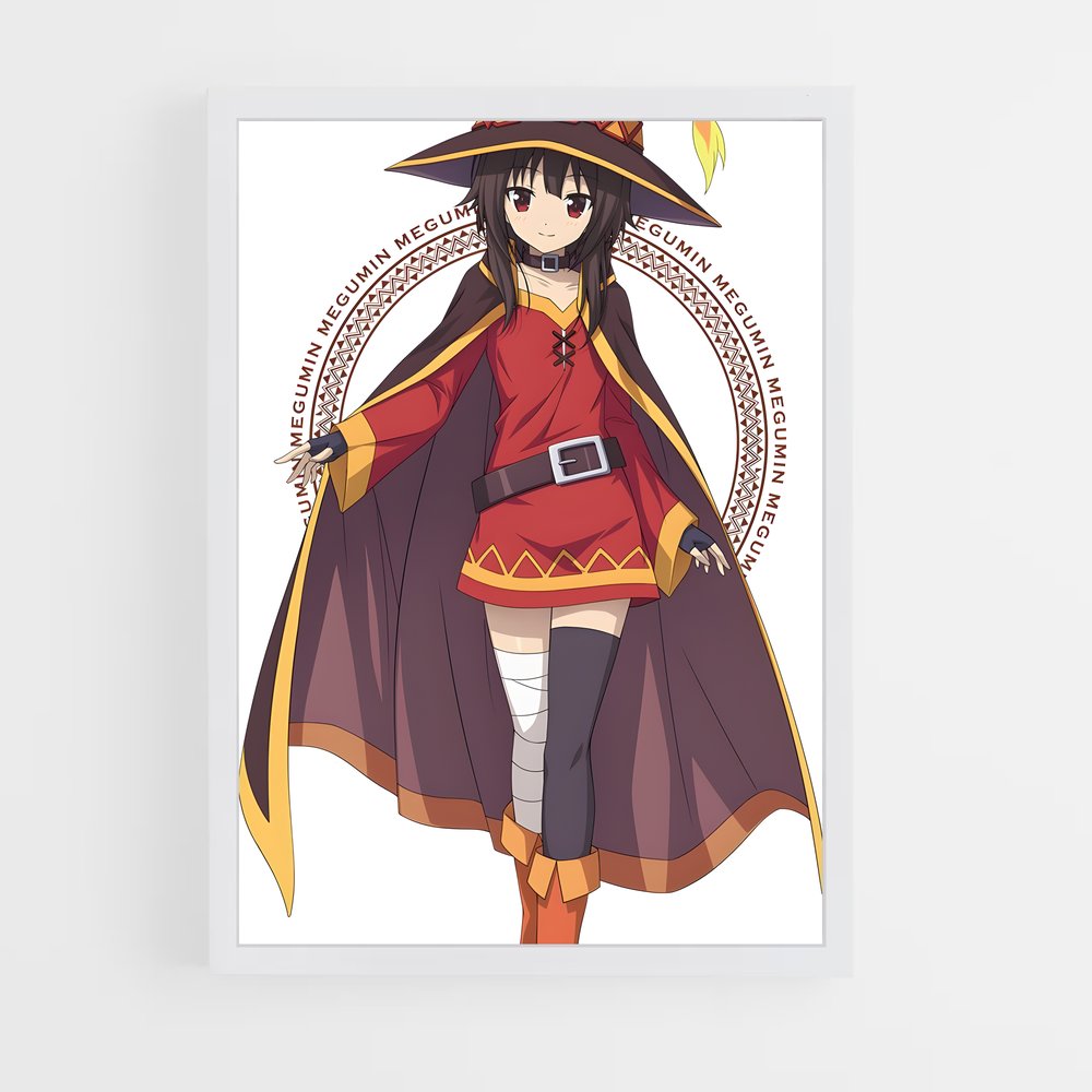 ap-megumin-1 cadre Blanc