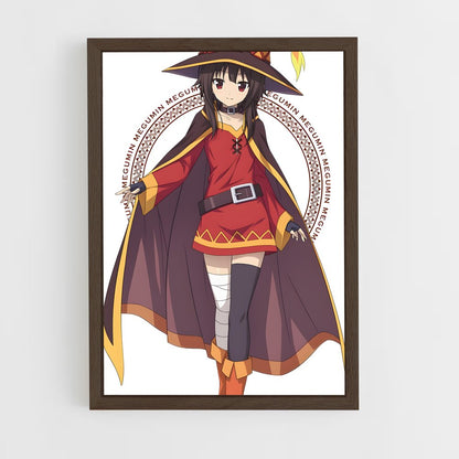 ap-megumin-1 cadre Bois foncé