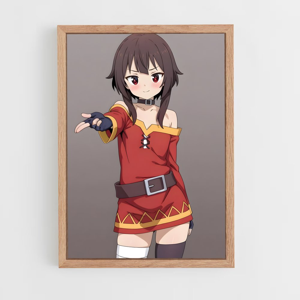 ap-megumin-4 cadre Bois clair