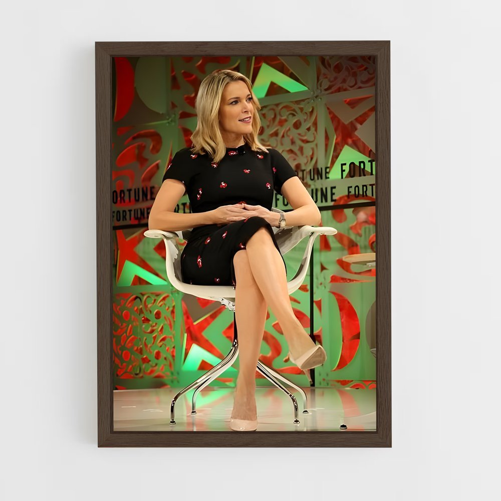 ap-megyn kelly-8 cadre Bois foncé