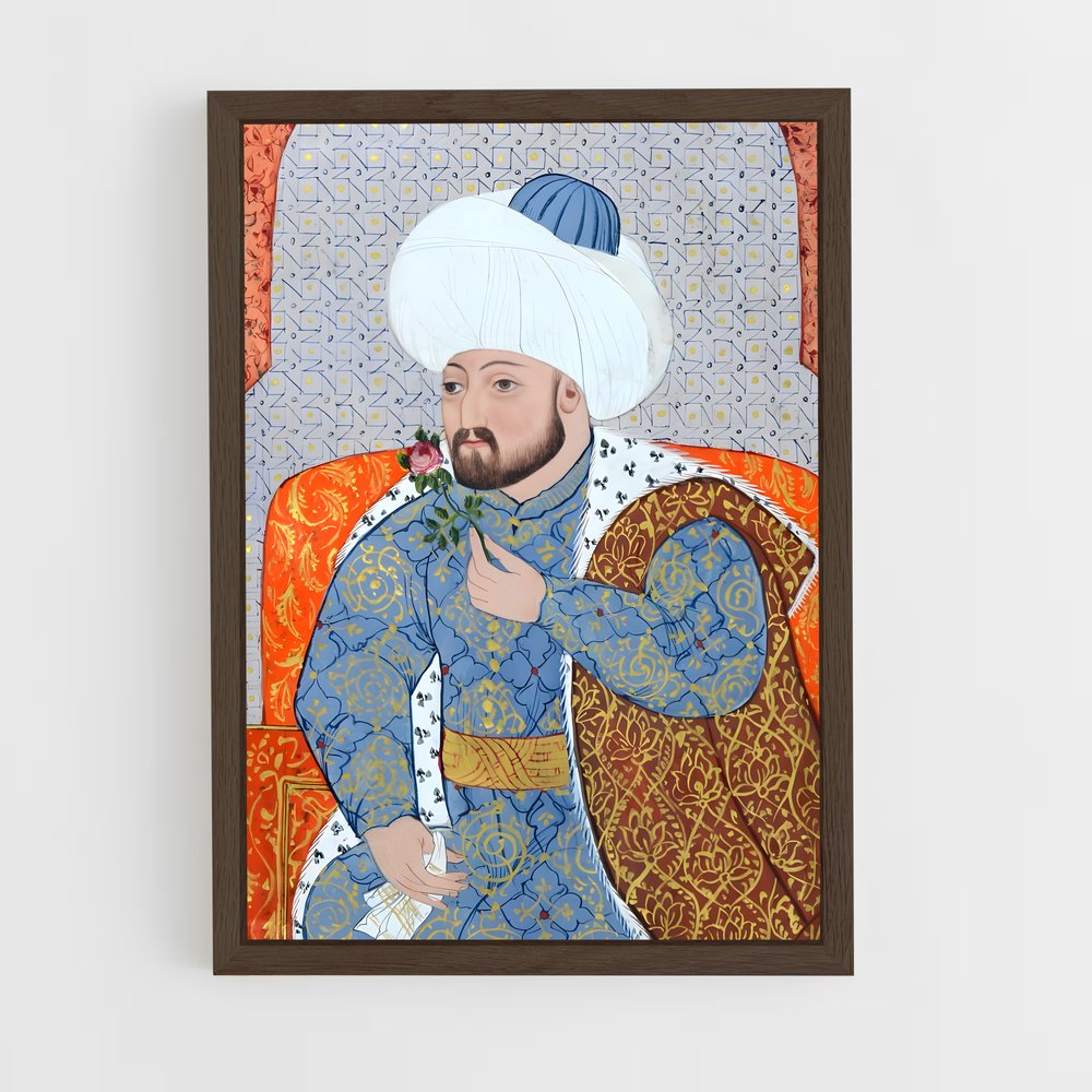 ap-mehmed ii-2 cadre Bois foncé