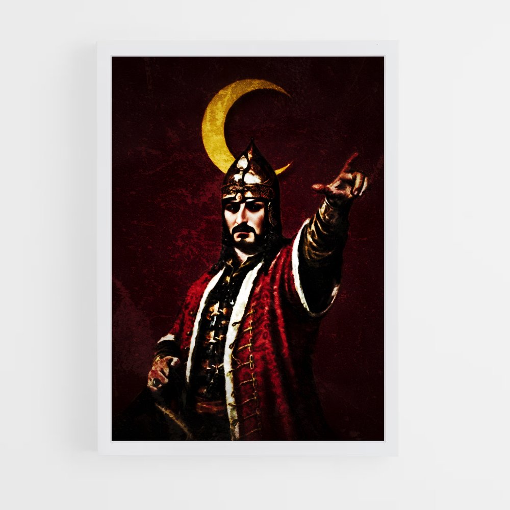 ap-mehmed ii-5 cadre Blanc