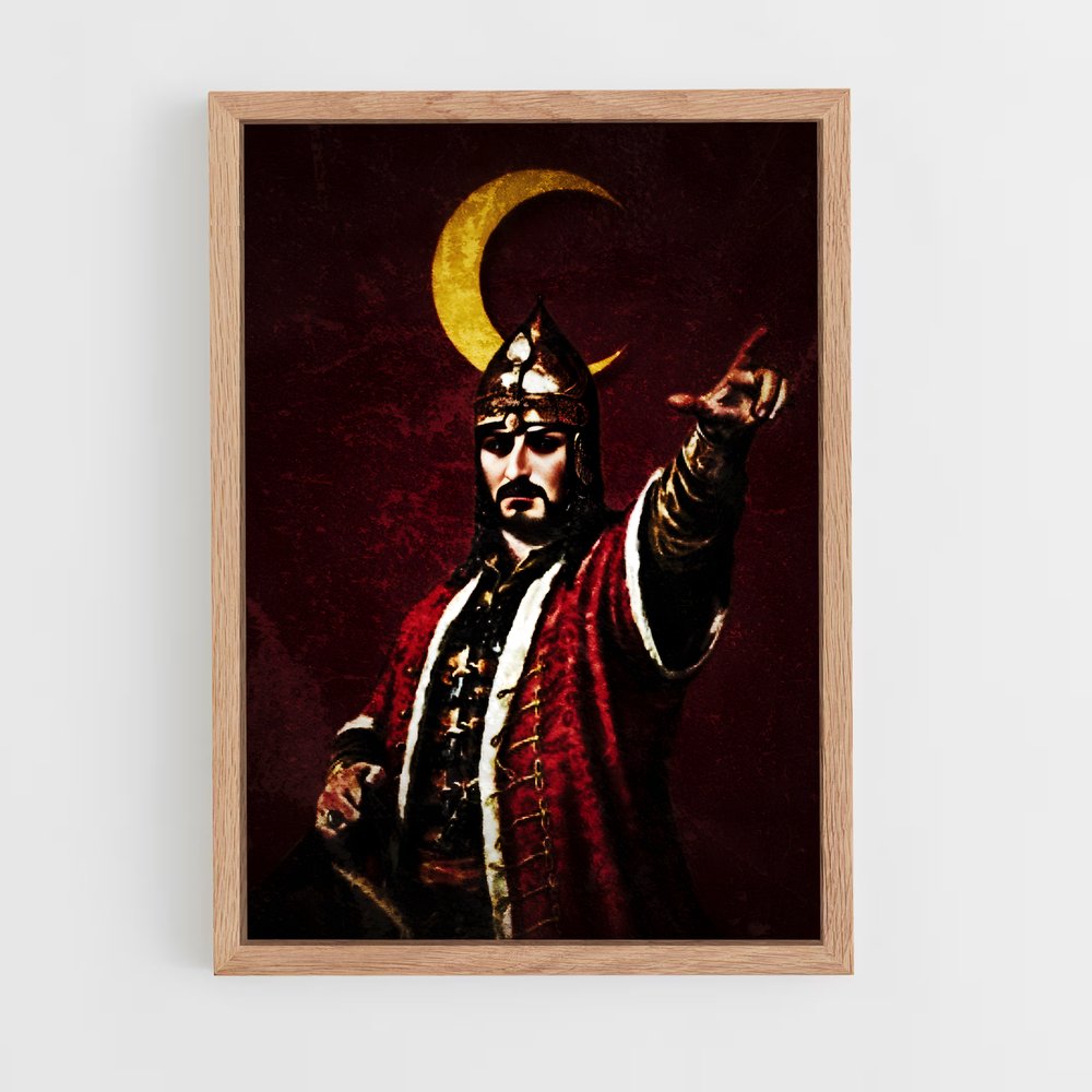 ap-mehmed ii-5 cadre Bois clair