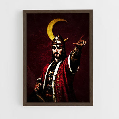 ap-mehmed ii-5 cadre Bois foncé