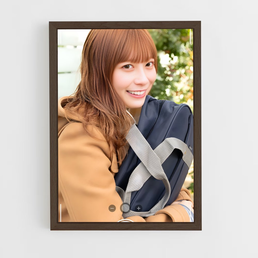 ap-mei higashimura-5 cadre Bois foncé