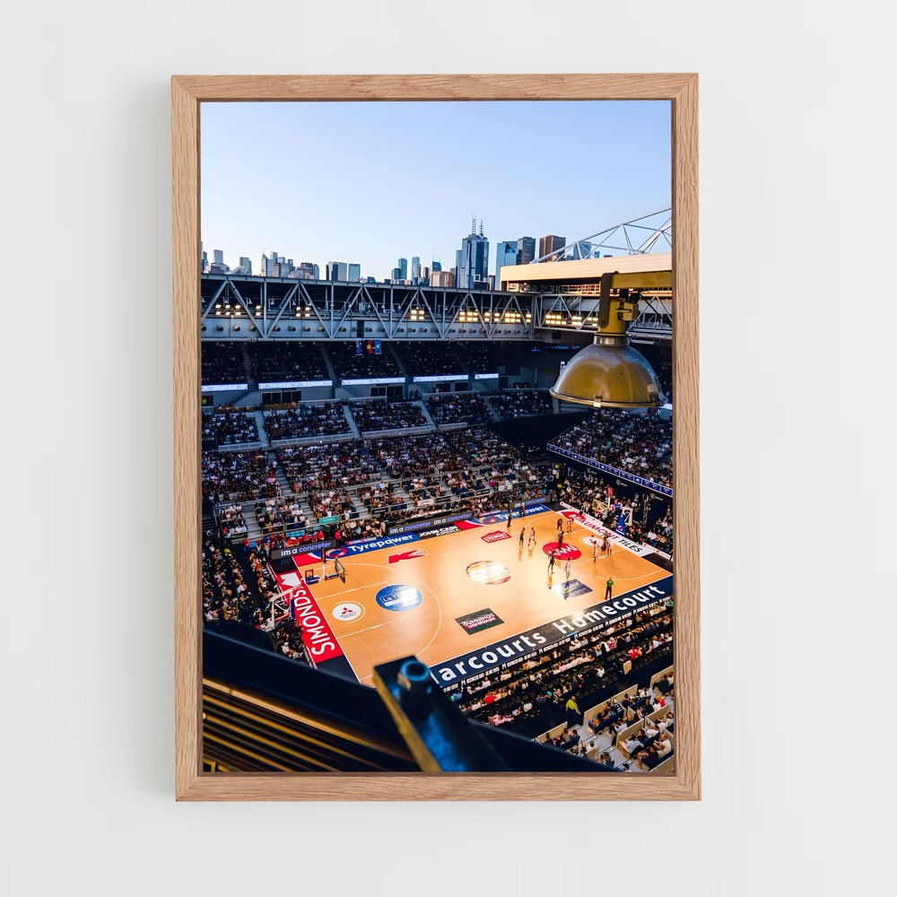 ap-melbourne united basketball-1 cadre Bois clair