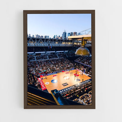 ap-melbourne united basketball-1 cadre Bois foncé