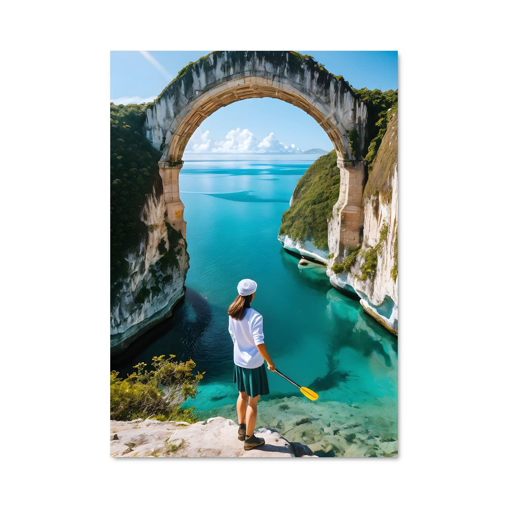 Poster Pont Vers l'Horizon