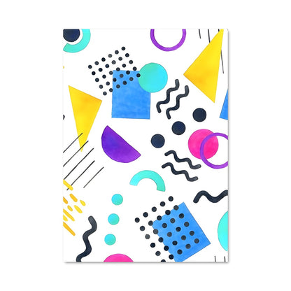 Poster Couleurs Vibrantes