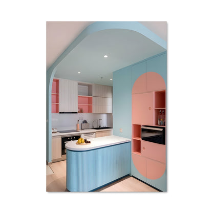 Poster Cuisine Colorée