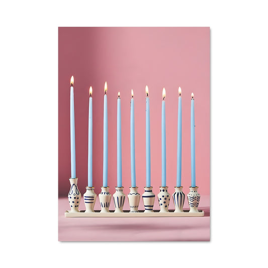 Poster Lumières de Chanukah