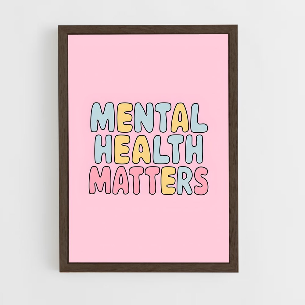 ap-mental health-5 cadre Bois foncé