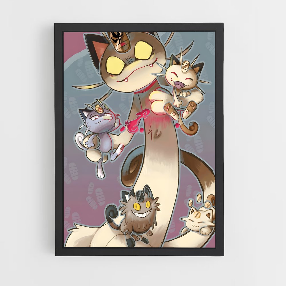 ap-meowth-3 cadre Noir