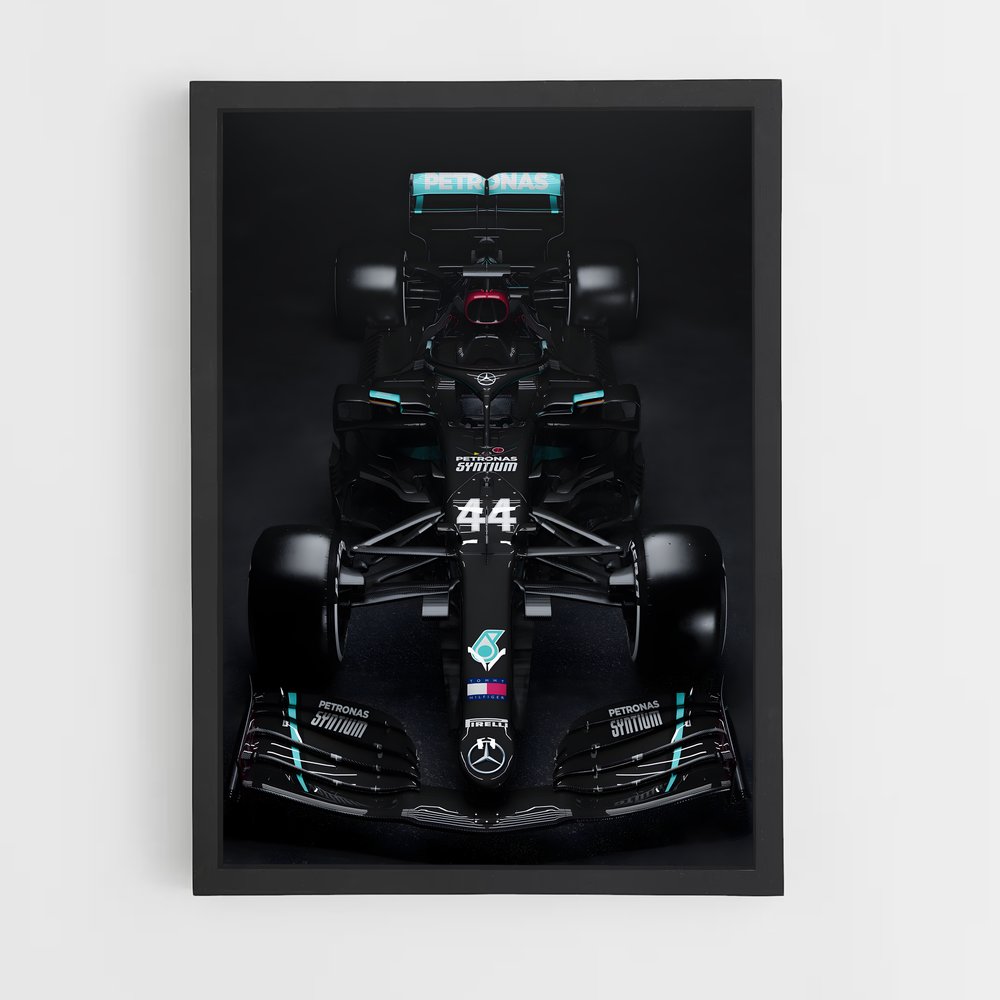 ap-mercedes-amg petronas f1 team-12 cadre Noir