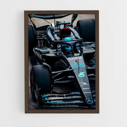 ap-mercedes-amg petronas f1 team-2 cadre Bois foncé
