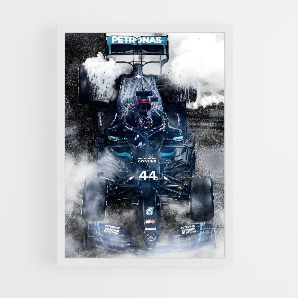 ap-mercedes-amg petronas f1 team-4 cadre Blanc