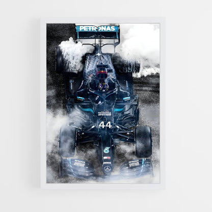 ap-mercedes-amg petronas f1 team-4 cadre Blanc