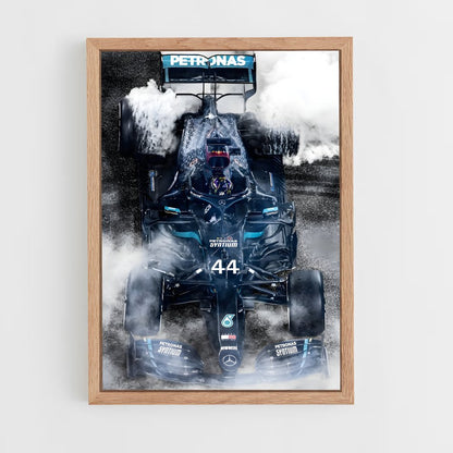 ap-mercedes-amg petronas f1 team-4 cadre Bois clair