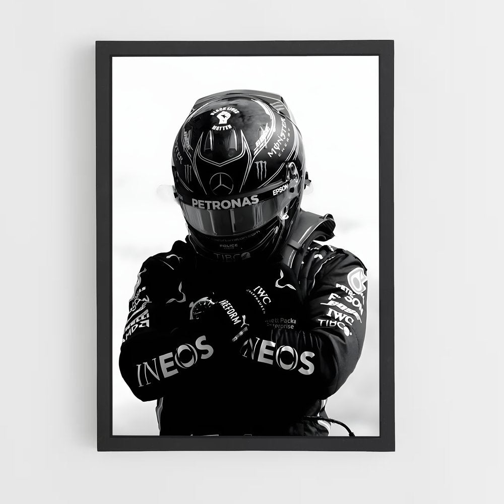 ap-mercedes-amg petronas f1 team-9 cadre Noir