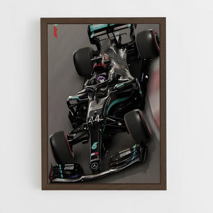 ap-mercedes w11-3 cadre Bois foncé