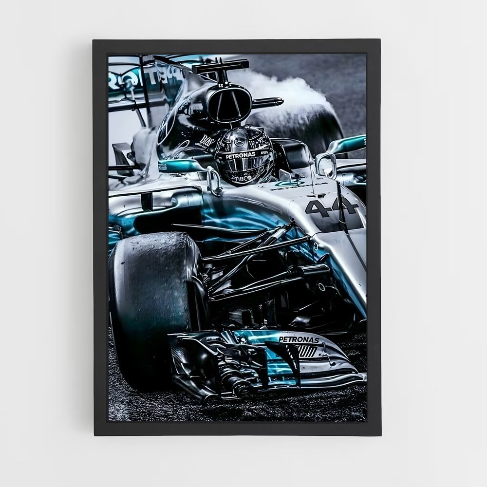 ap-mercedes w12-2 cadre Noir