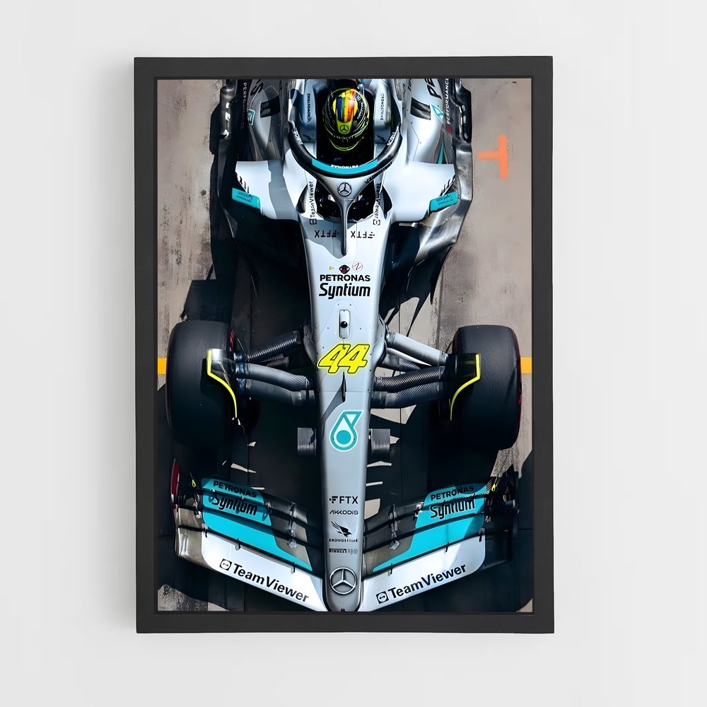 ap-mercedes w13-2 cadre Noir