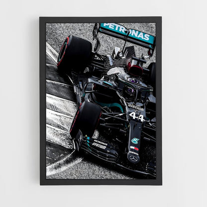 ap-mercedes w13-4 cadre Noir